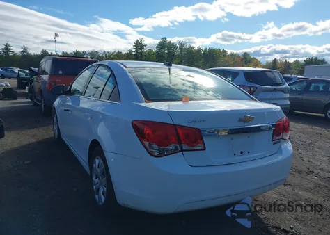 2012 Chevrolet Cruze Ls из США, поврежденный, VIN 1G1PC5SH6C7386305